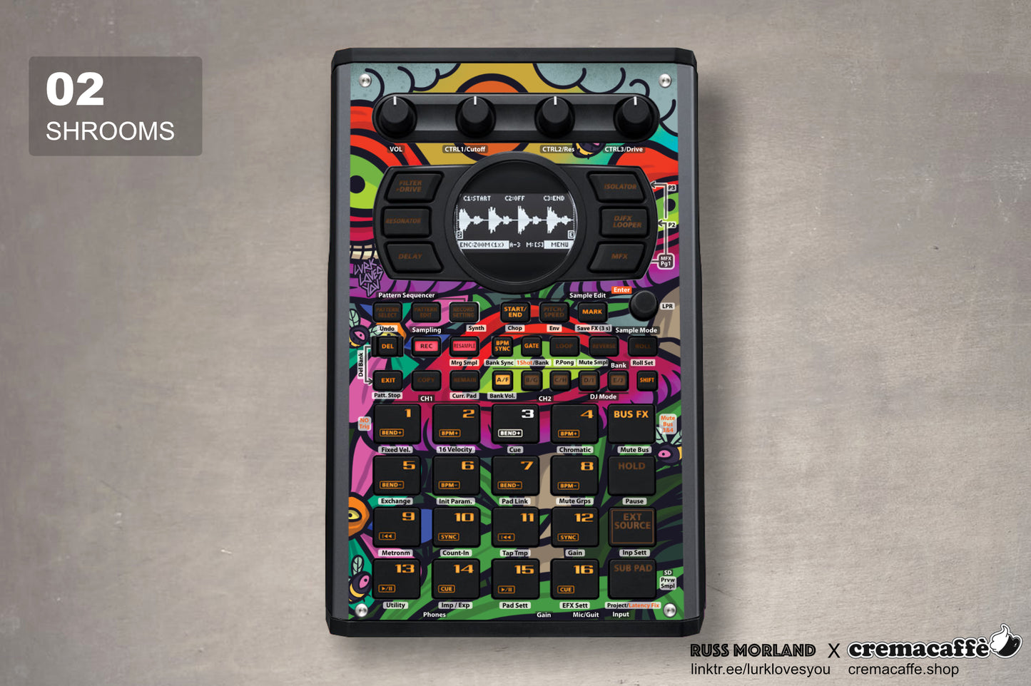 SP-404 MK2 DIY Printable Skins