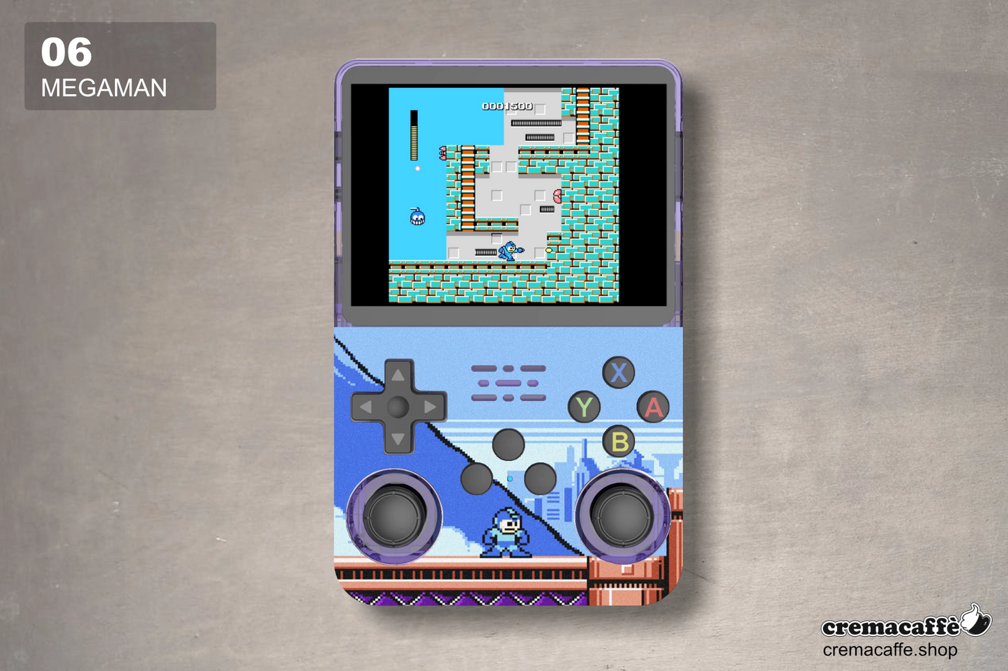 R36S Skin: Megaman - Cremacaffe Design