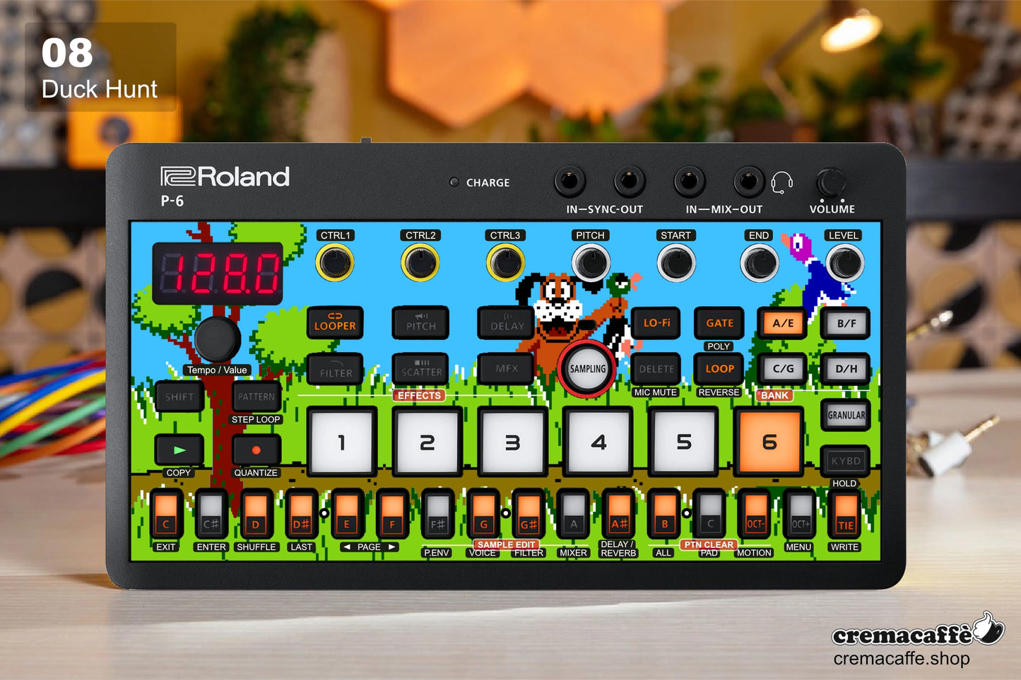 Roland P-6 Skin: Duck Hunt - Cremacaffe Design