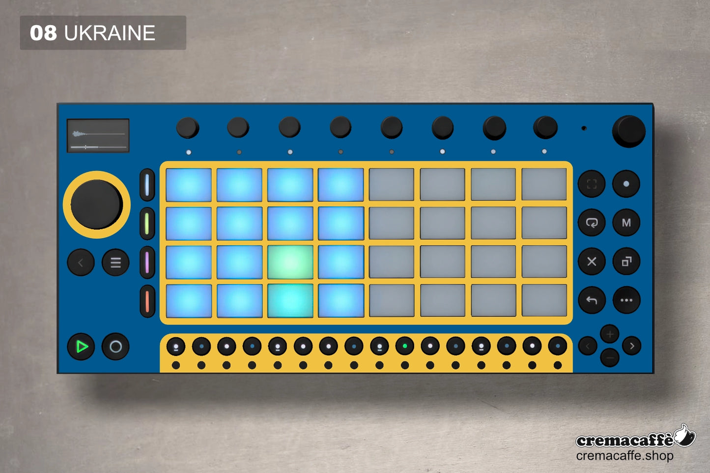 Ableton Move Skin - Ukraine - by Cremacaffe Design