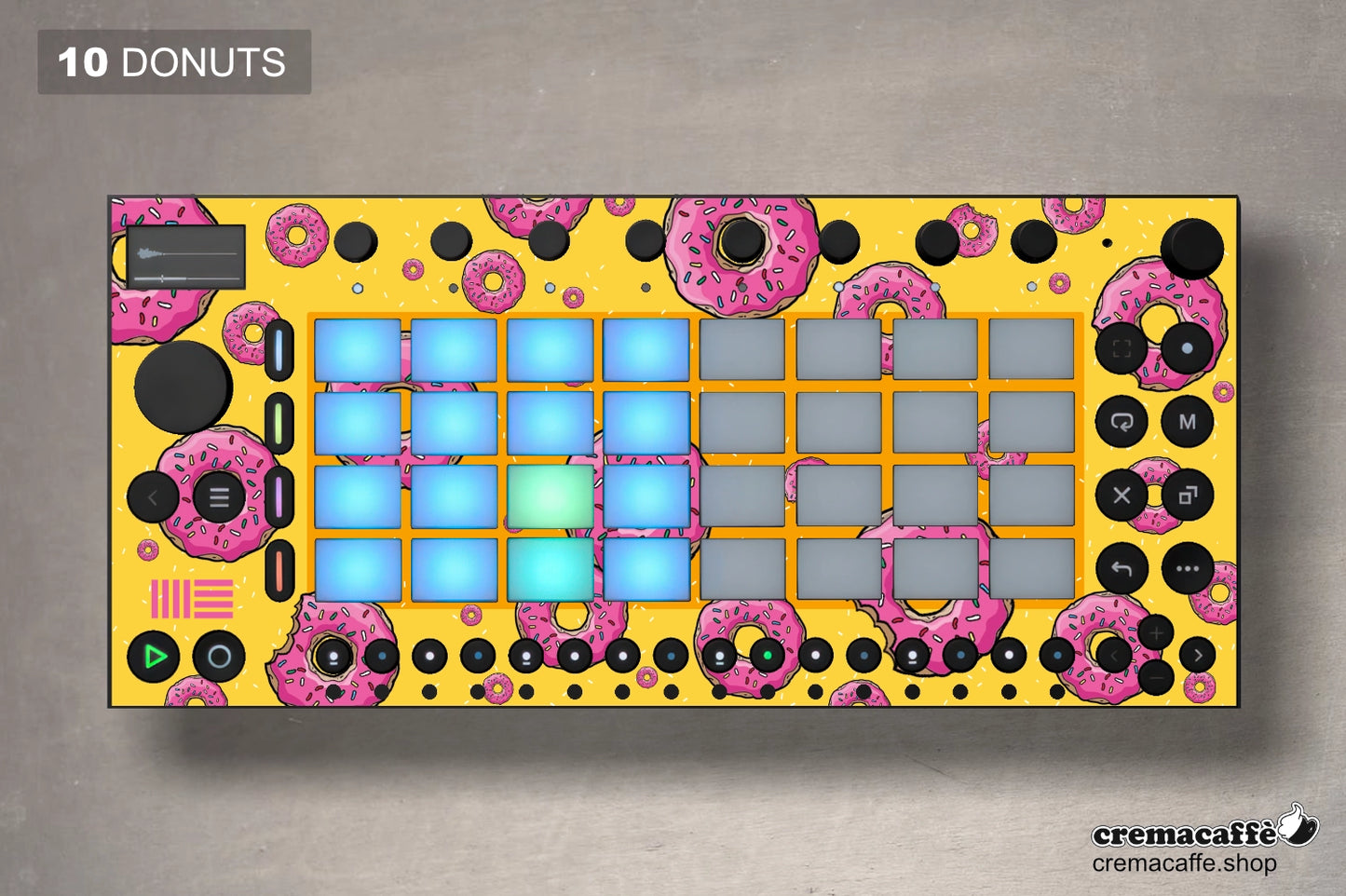 Ableton Move Skin - Donuts - by Cremacaffe Design