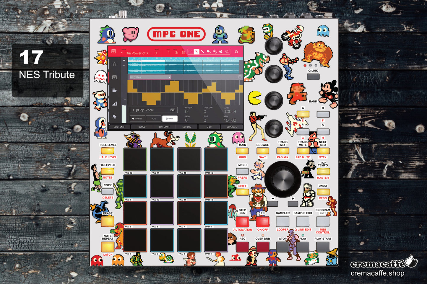 MPC ONE Skin: NES Tribute - Cremacaffe Design