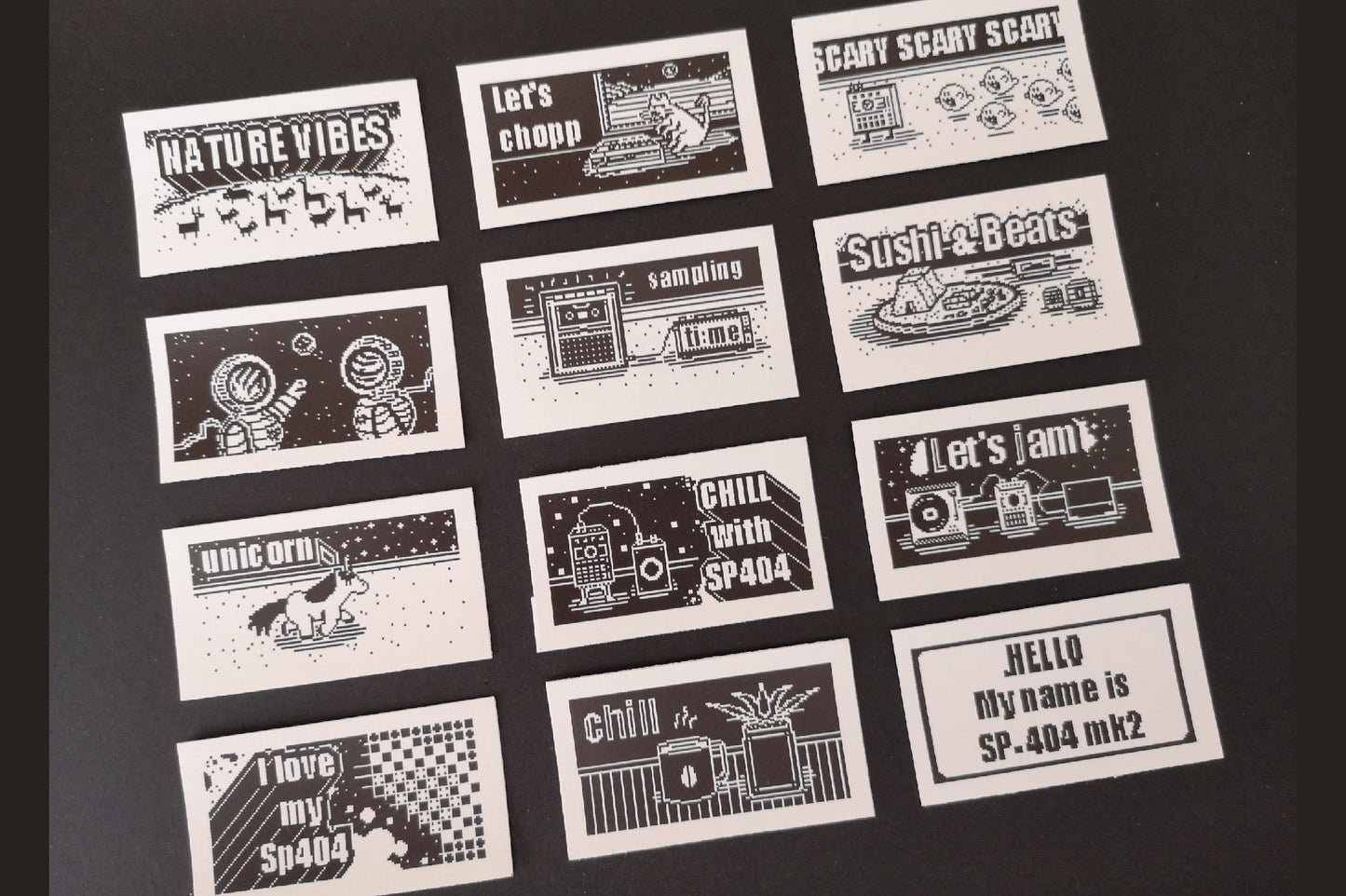 OZO sticker set - Cremacaffe Design