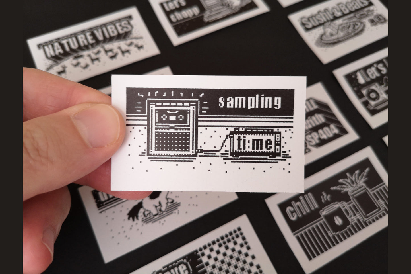 OZO sticker set - Cremacaffe Design