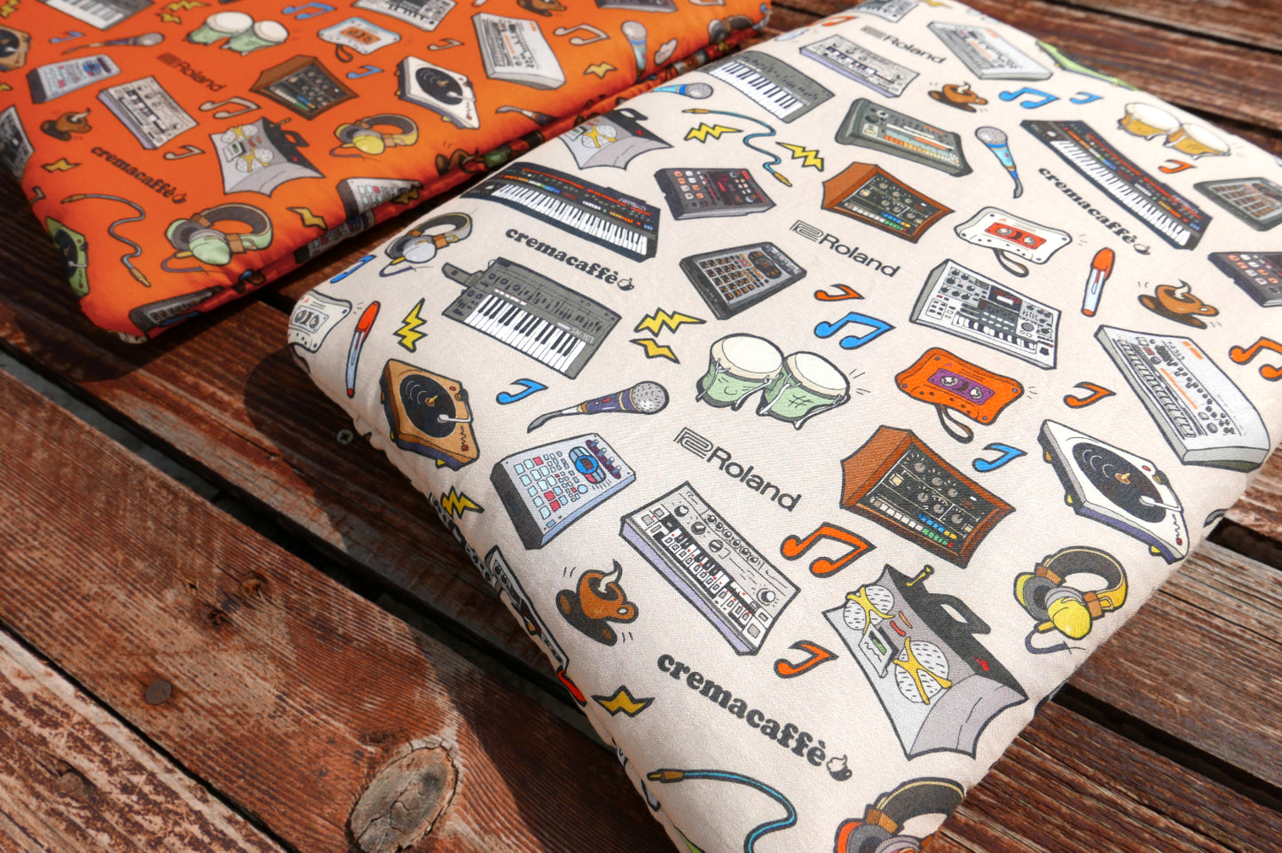 Cremacaffè x Roland Lifestyle Padded Pouch for the Roland SP-404 MK2