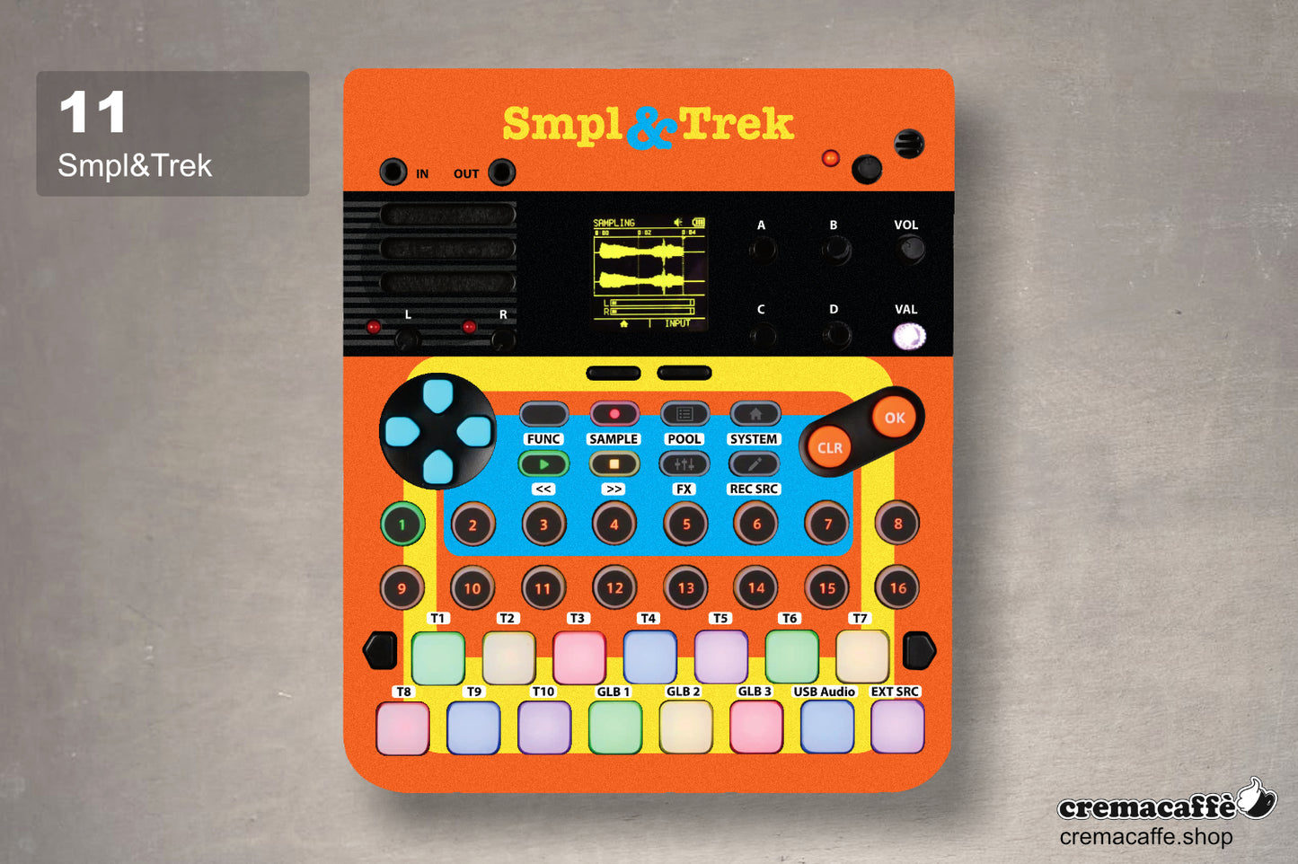 SmplTrek skin - Cremacaffe Design