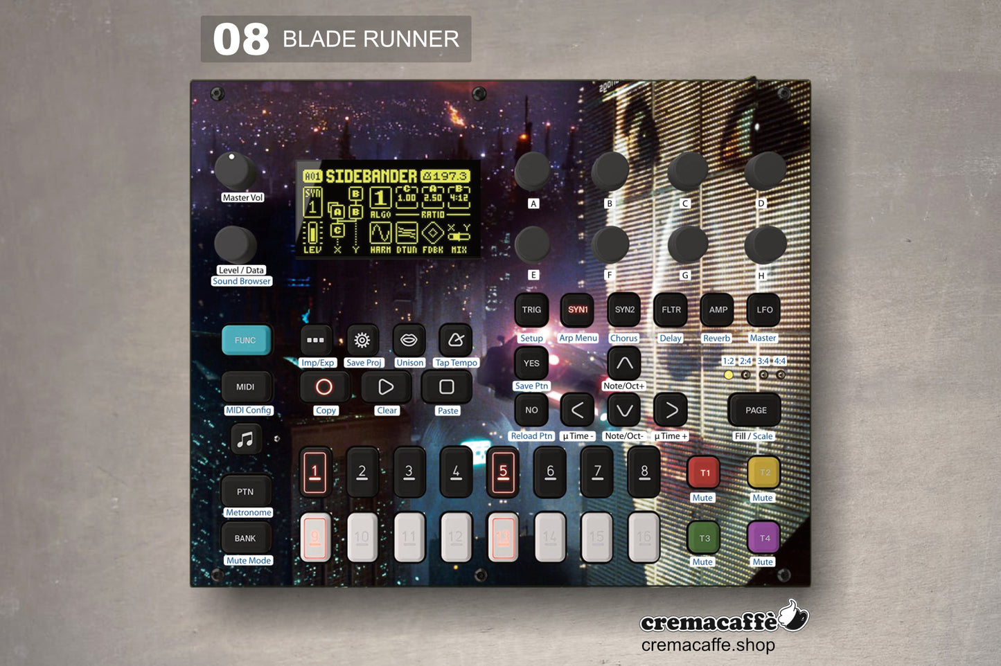 Digitone Skin: Blade Runner - Cremacaffe Design