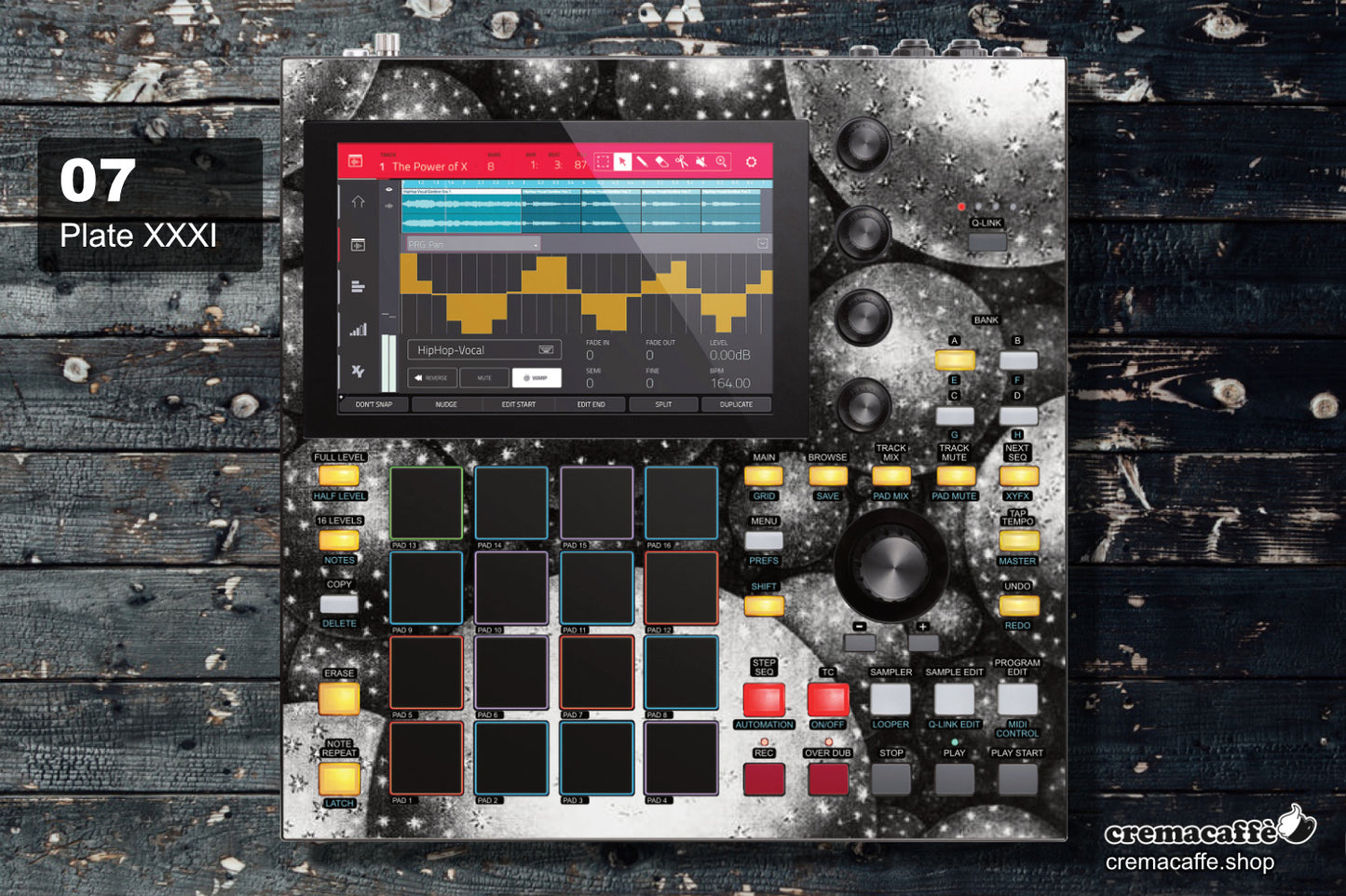 MPC ONE  Skin: Plate XXXI - Cremacaffe Design