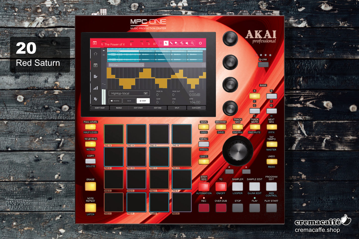 MPC ONE Skin: Red Saturn - Cremacaffe Design