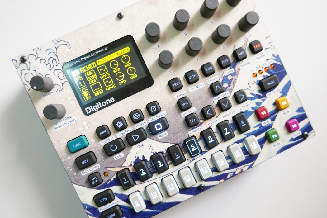 Cremacaffe Design Digitone Skin: The Great Wave