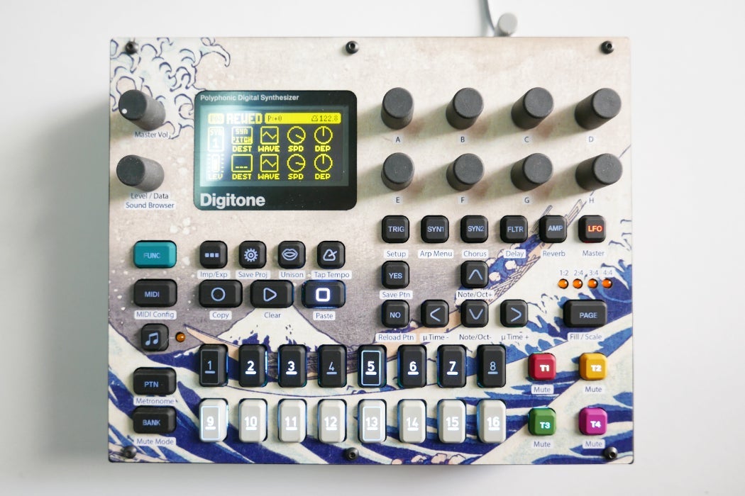 Cremacaffe Design Digitone Skin: The Great Wave