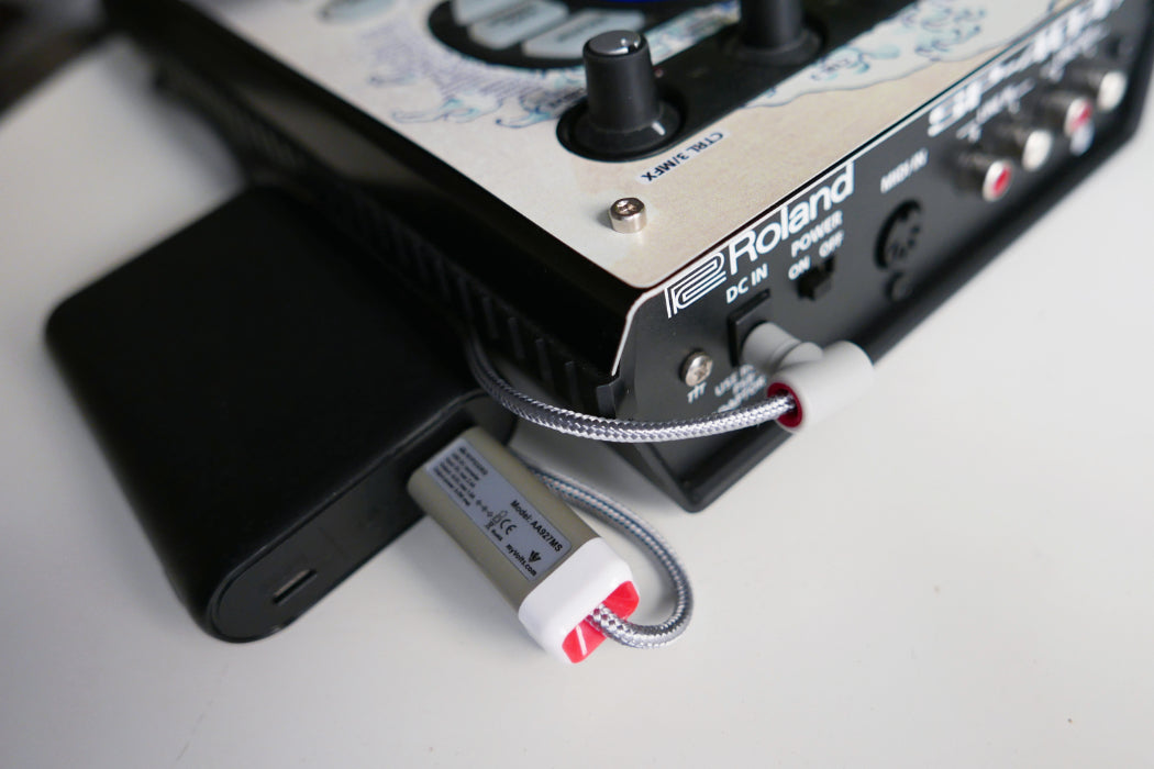 SP-404 SX/A and myVolts Ripcord cable | Cremacaffe Design