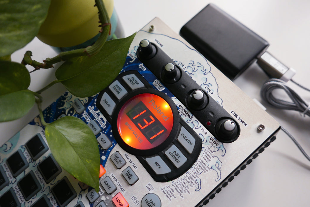 SP-404 SX/A and myVolts Ripcord cable | Cremacaffe Design