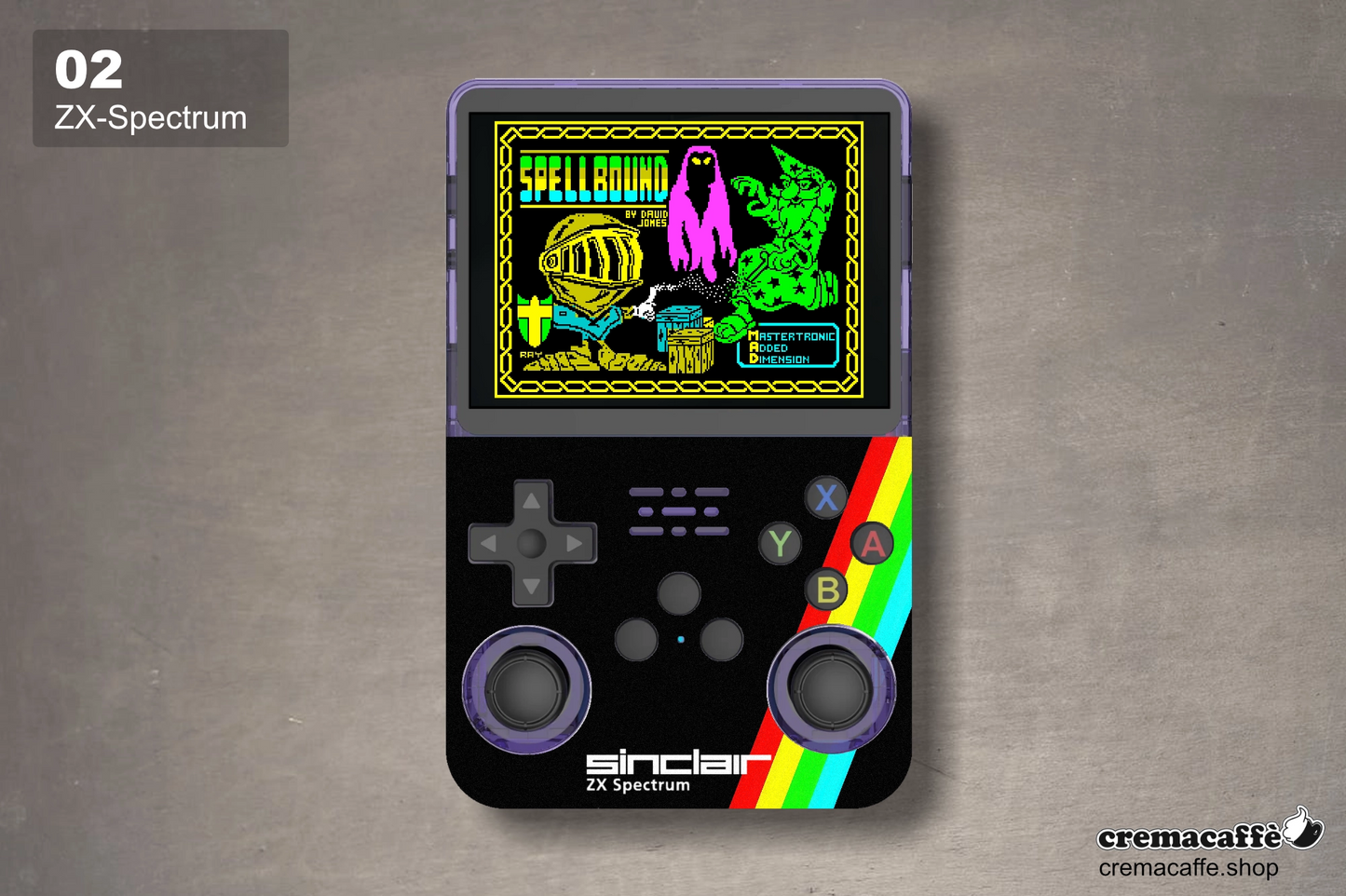 R36S Skin: ZX-Spectrum - Cremacaffe Design