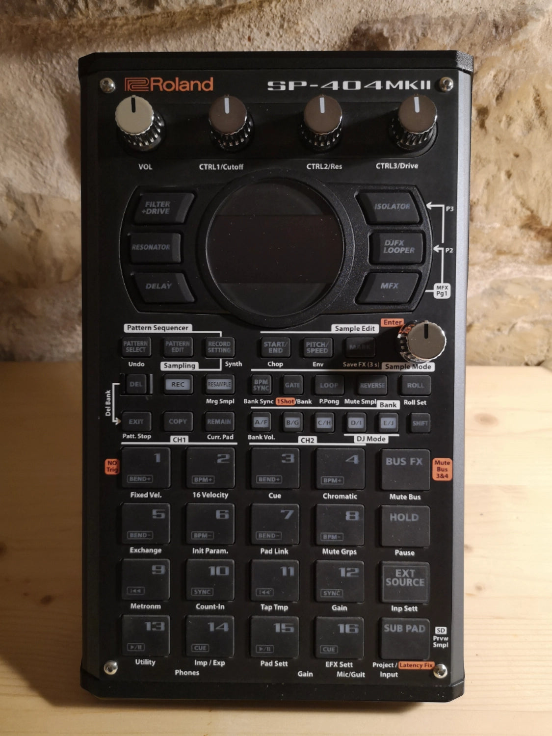 02 SP-404 MK2 Custom Skin - Black
 - Cremacaffe Design