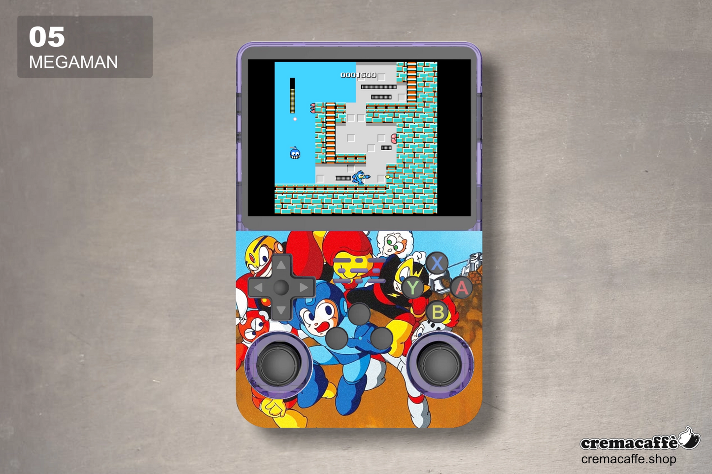 R36S Skin: Megaman - Cremacaffe Design