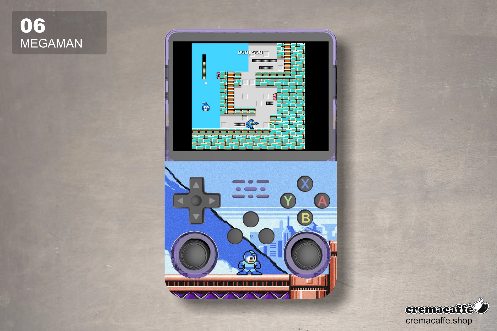 R36S Skin: Megaman - Cremacaffe Design