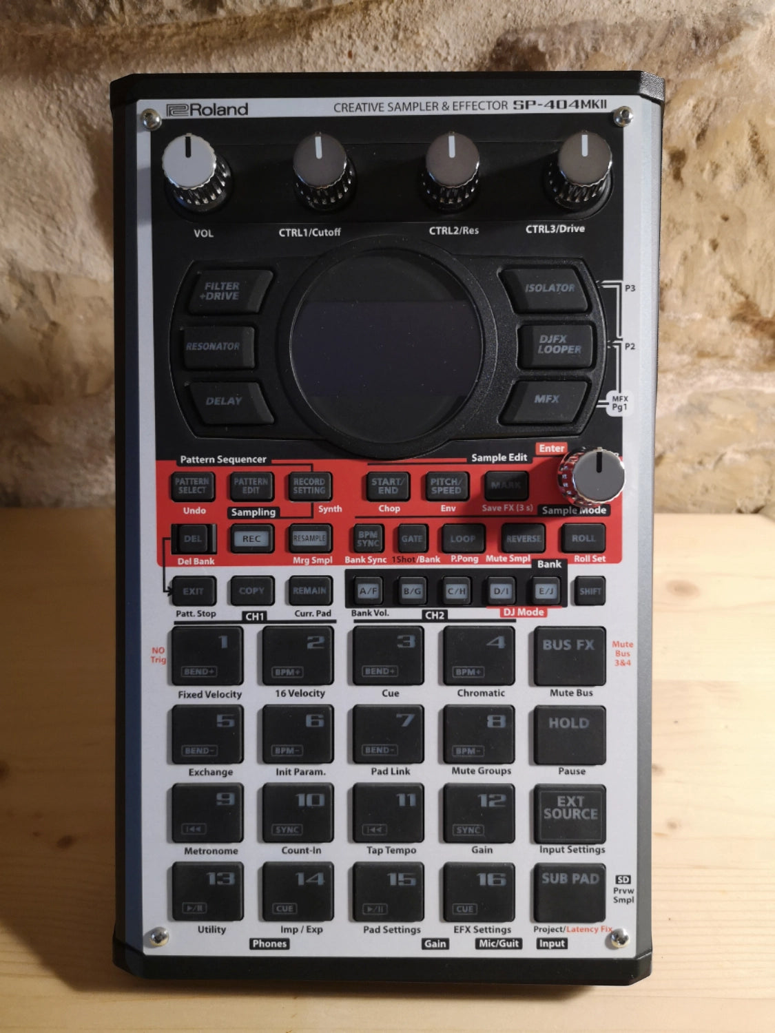 07 SP-404 MK2 Custom Skin - SP-303 - Cremacaffe Design