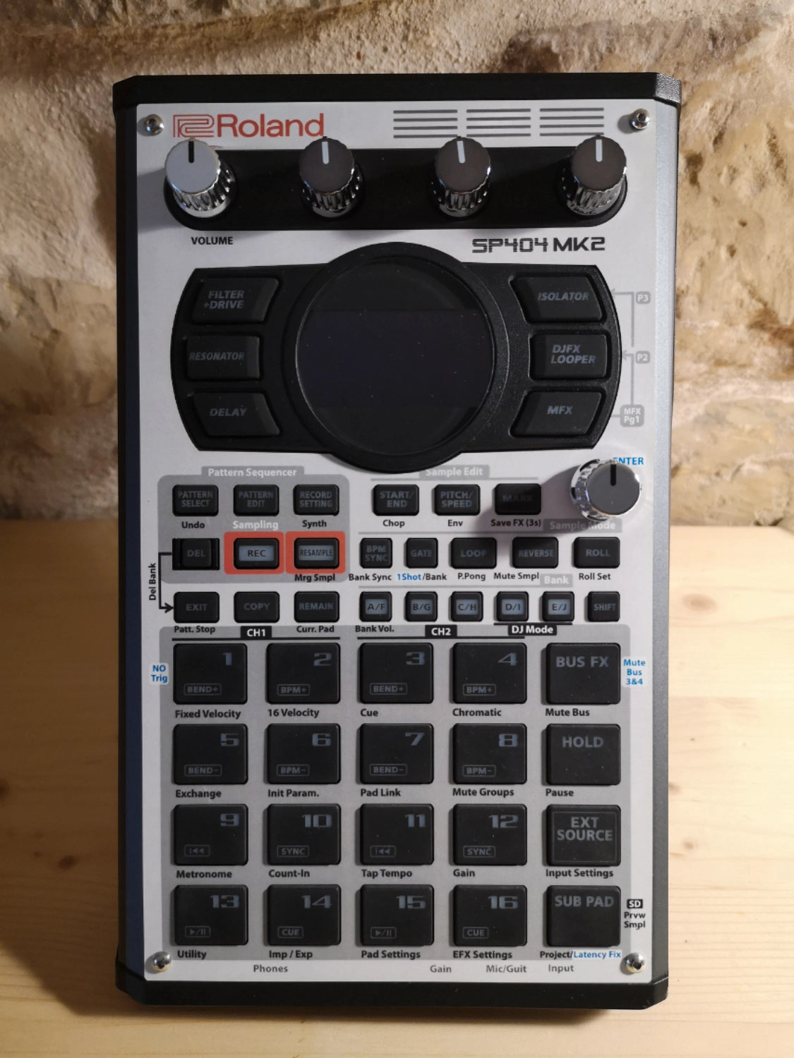 08 SP-404 MK2 Custom Skin - MPC-3000 - Cremacaffe Design