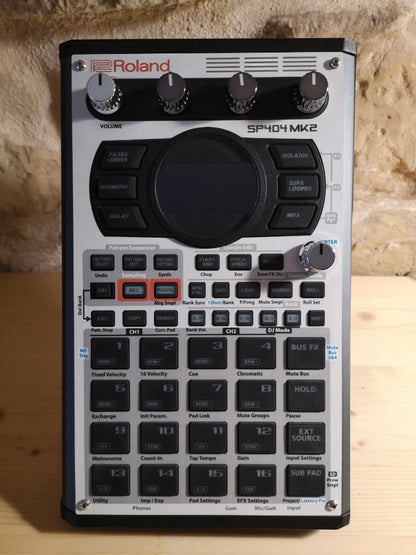 08 SP-404 MK2 Custom Skin - MPC-3000 - Cremacaffe Design