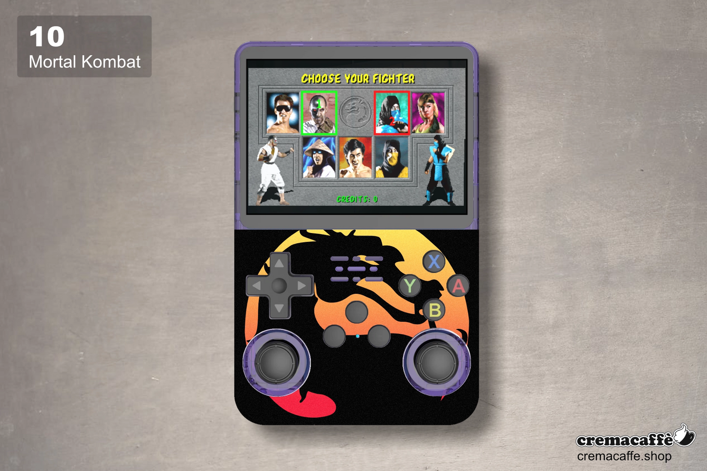 R36S Skin: Mortal Kombat - Cremacaffe Design