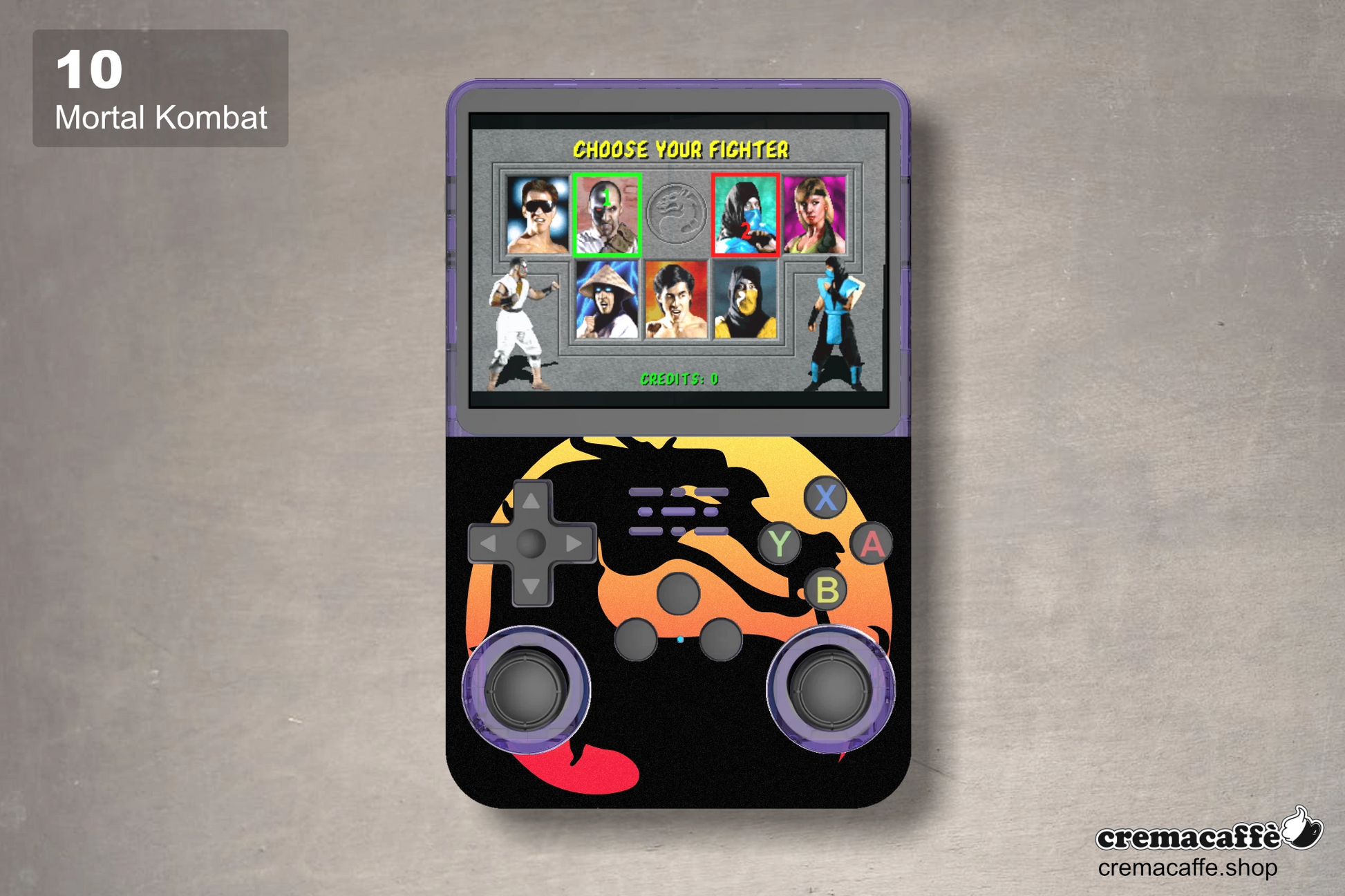 R36S Skin: Mortal Kombat - Cremacaffe Design