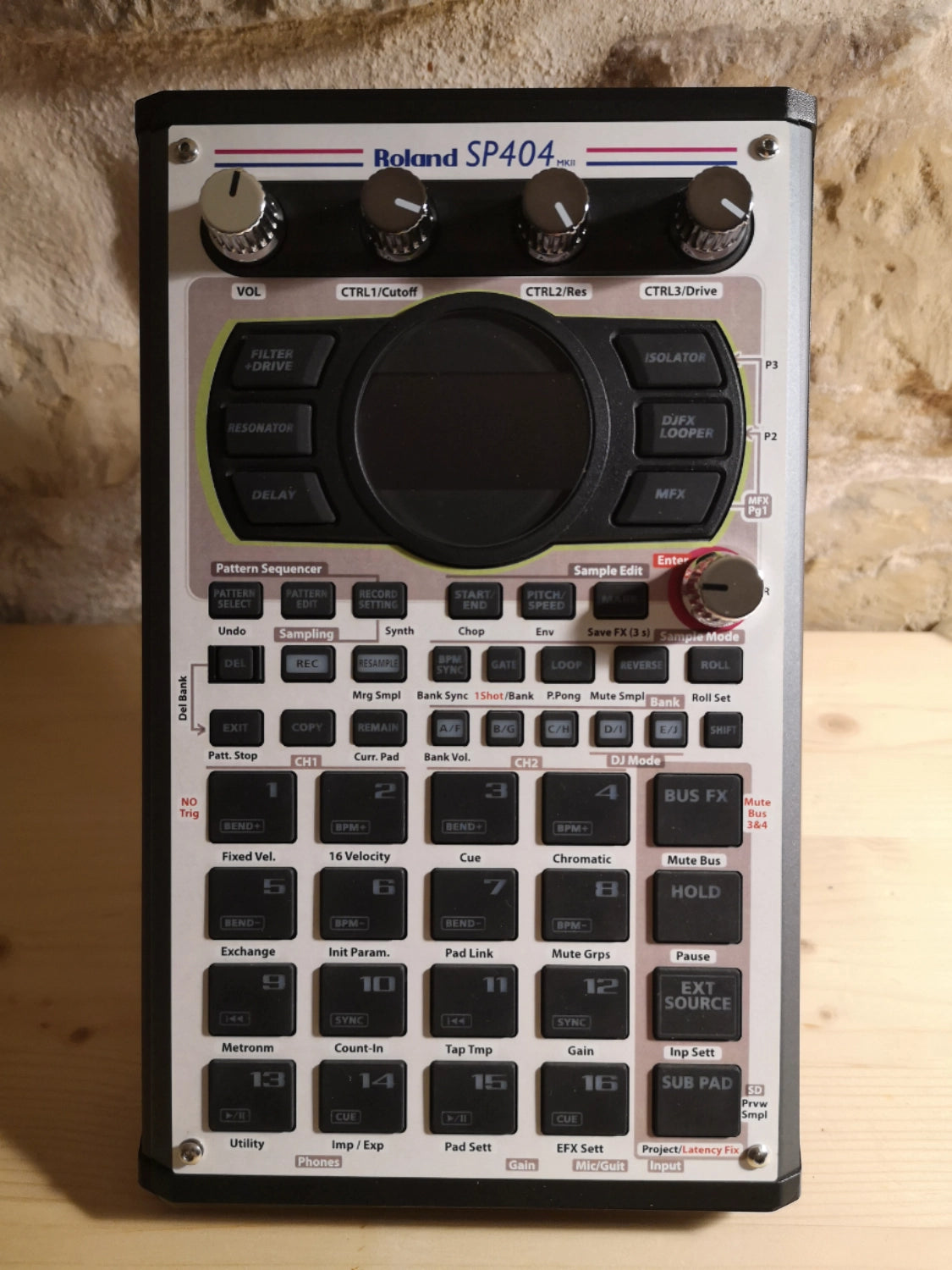 11 SP-404 MK2 Custom Skin - GameBoy - Cremacaffe Design