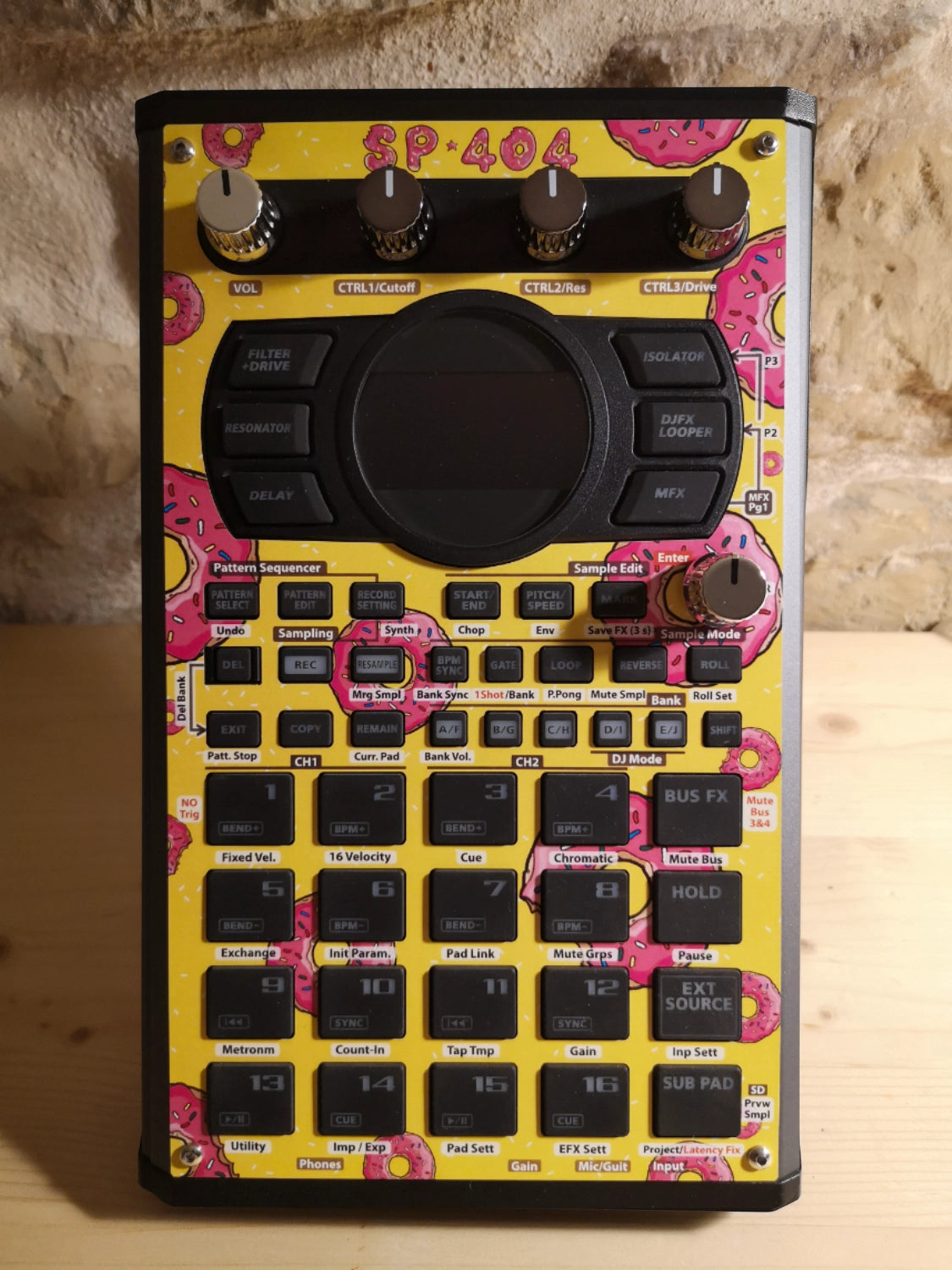 DTM・DAW SP404 MK-2 Custom Princess Mononoke wrap DTM・DAW SP404 DTM・DAW SP404 MK-2 Custom Princess Mononoke wrap DTM・DAW SP404