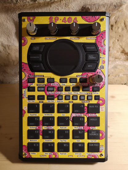 13 SP-404 MK2 Custom Skin - Donuts - Cremacaffe Design