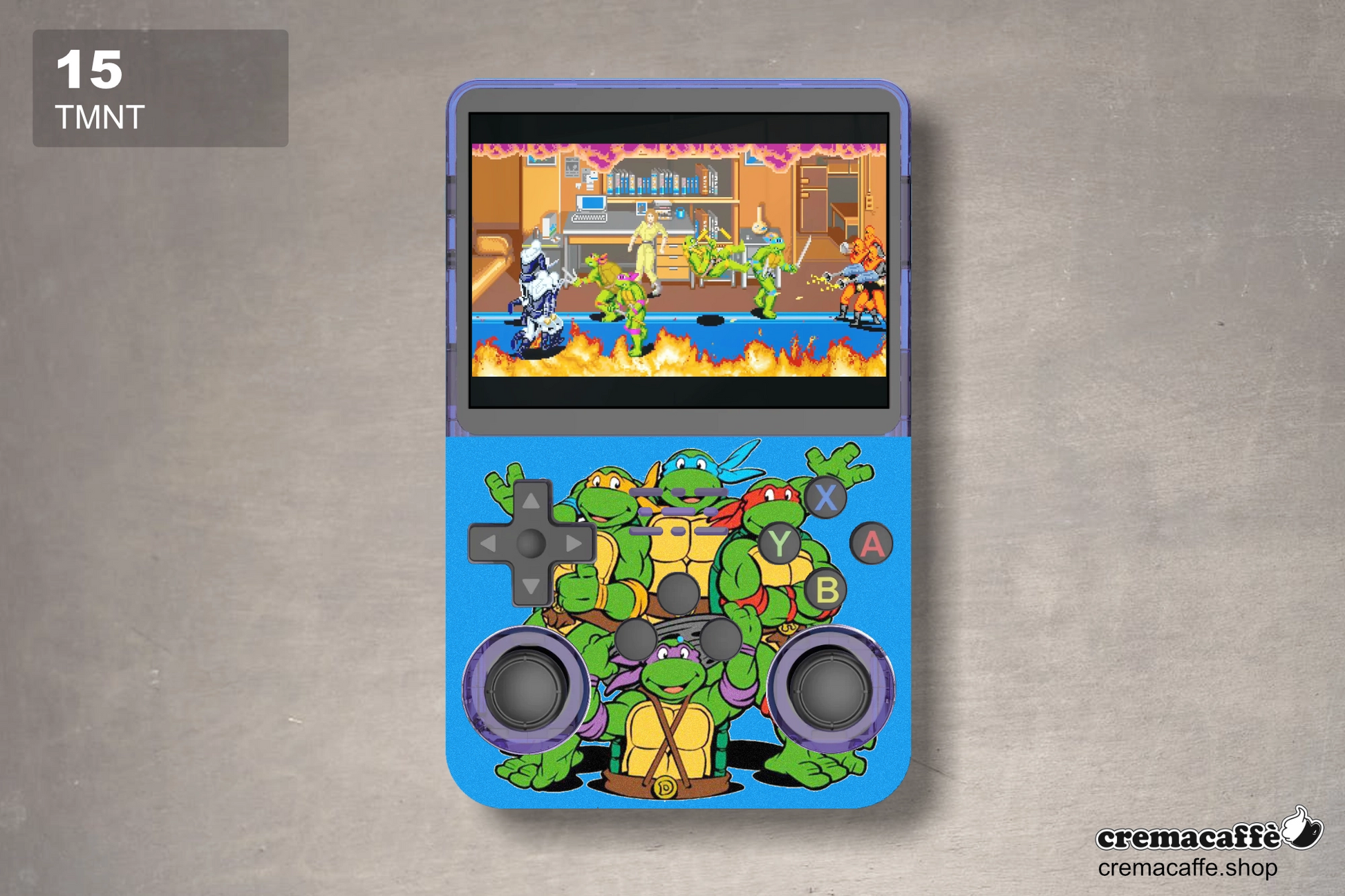 R36S Skin: TMNT - Cremacaffe Design