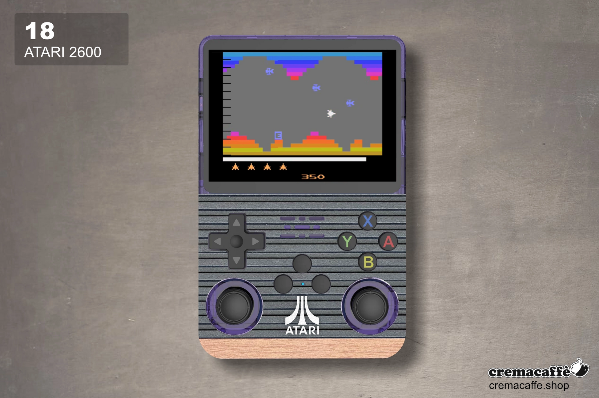 R36S Skin: ATARI 2600 - Cremacaffe Design