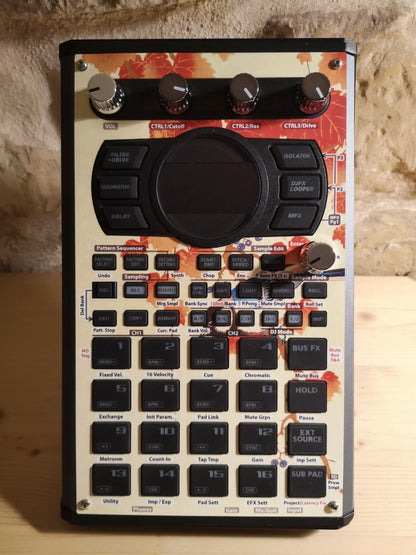 18 SP-404 MK2 Custom Skin - Bird - Cremacaffe Design