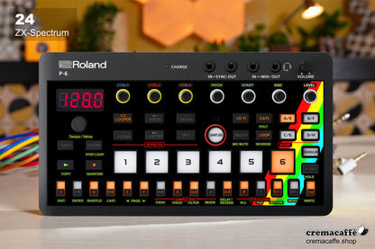 Roland P-6 Skin: ZX-Spectrum - Cremacaffe Design