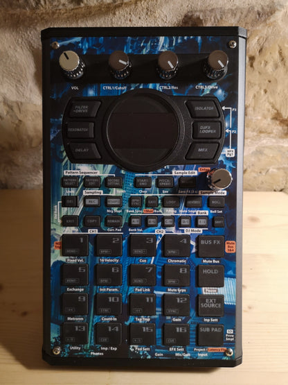 25 SP-404 MK2 Custom Skin - Ghost in the Shell - Cremacaffe Design
