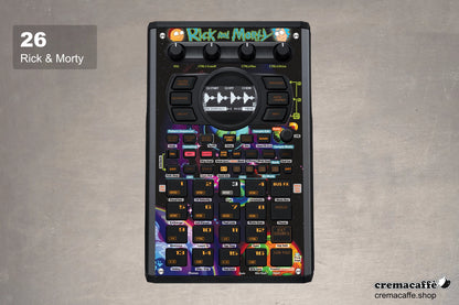Rick and Morty - Skin for the Roland SP-404 MK2 by Cremacaffe Design