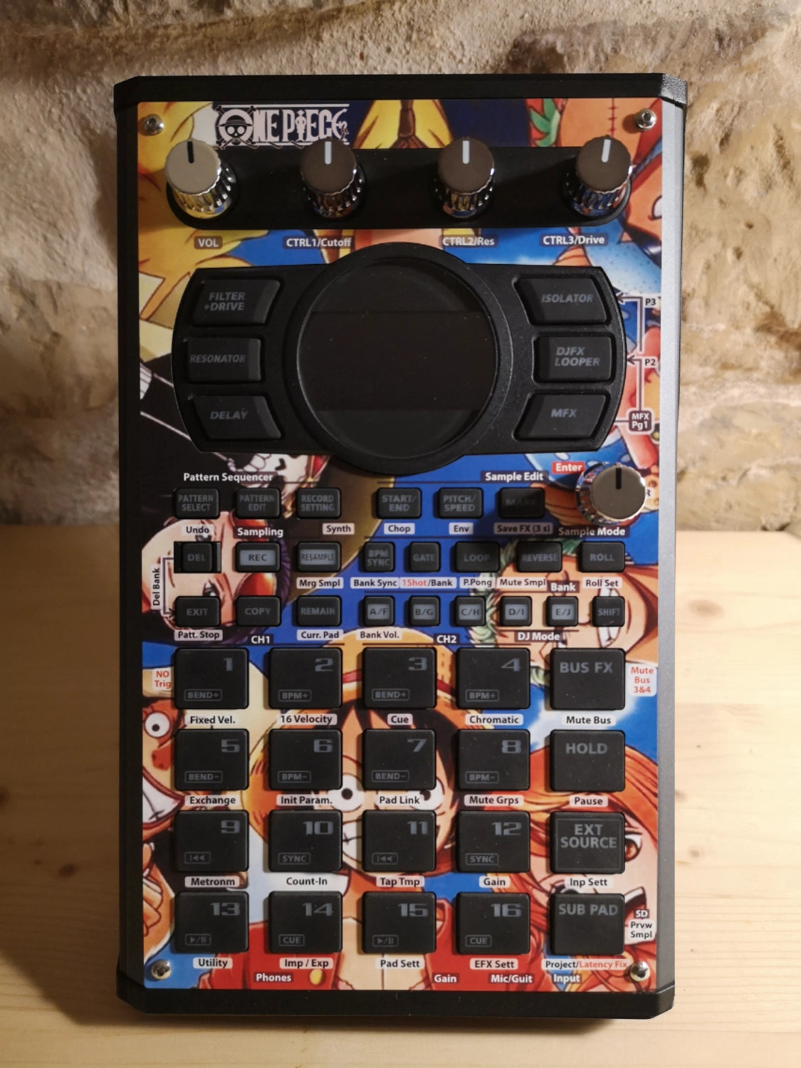 31 SP-404 MK2 Custom Skin - One Piece - Cremacaffe Design