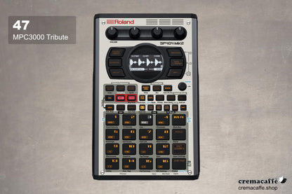 47) MPC3000 Tribute Skin for the Roland SP-404 MK2 - Cremacaffe Design