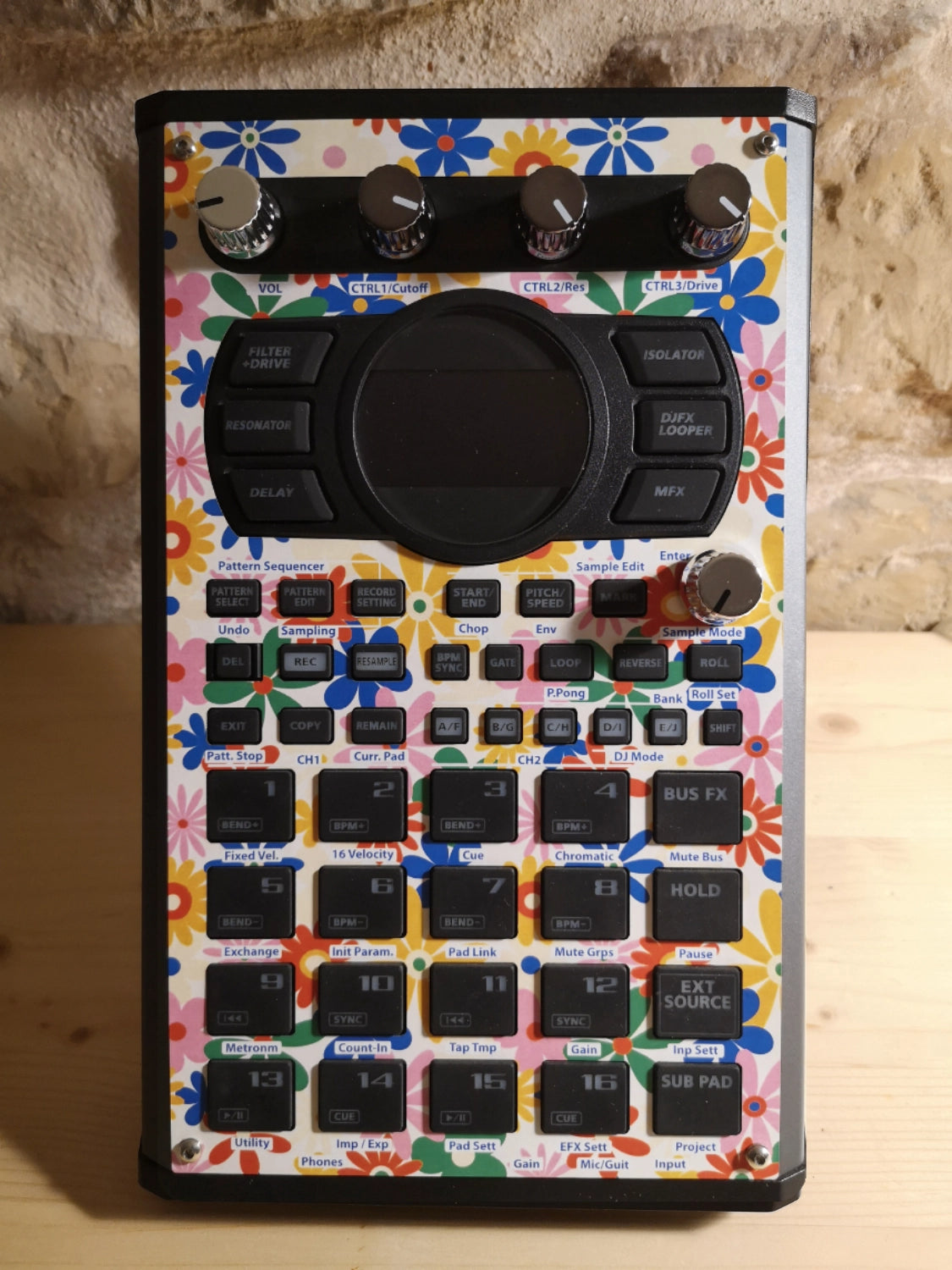 DTM・DAW SP404 MK-2 Custom Princess Mononoke wrap DTM・DAW DTM・DAW SP404 MK-2 Custom Princess Mononoke wrap DTM・DAW