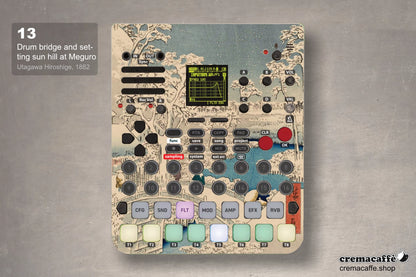 Drum bridge design - Sonicware LOFI-12 XT  - Cremacaffe Design