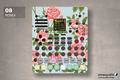 Roses design - Sonicware LOFI-12 XT  - Cremacaffe Design
