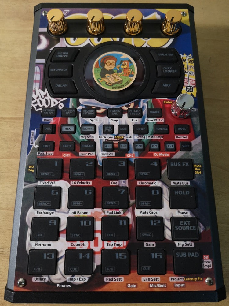 MF DOOM Cereal Bowl Set - SP-404 MK2 Custom Skin