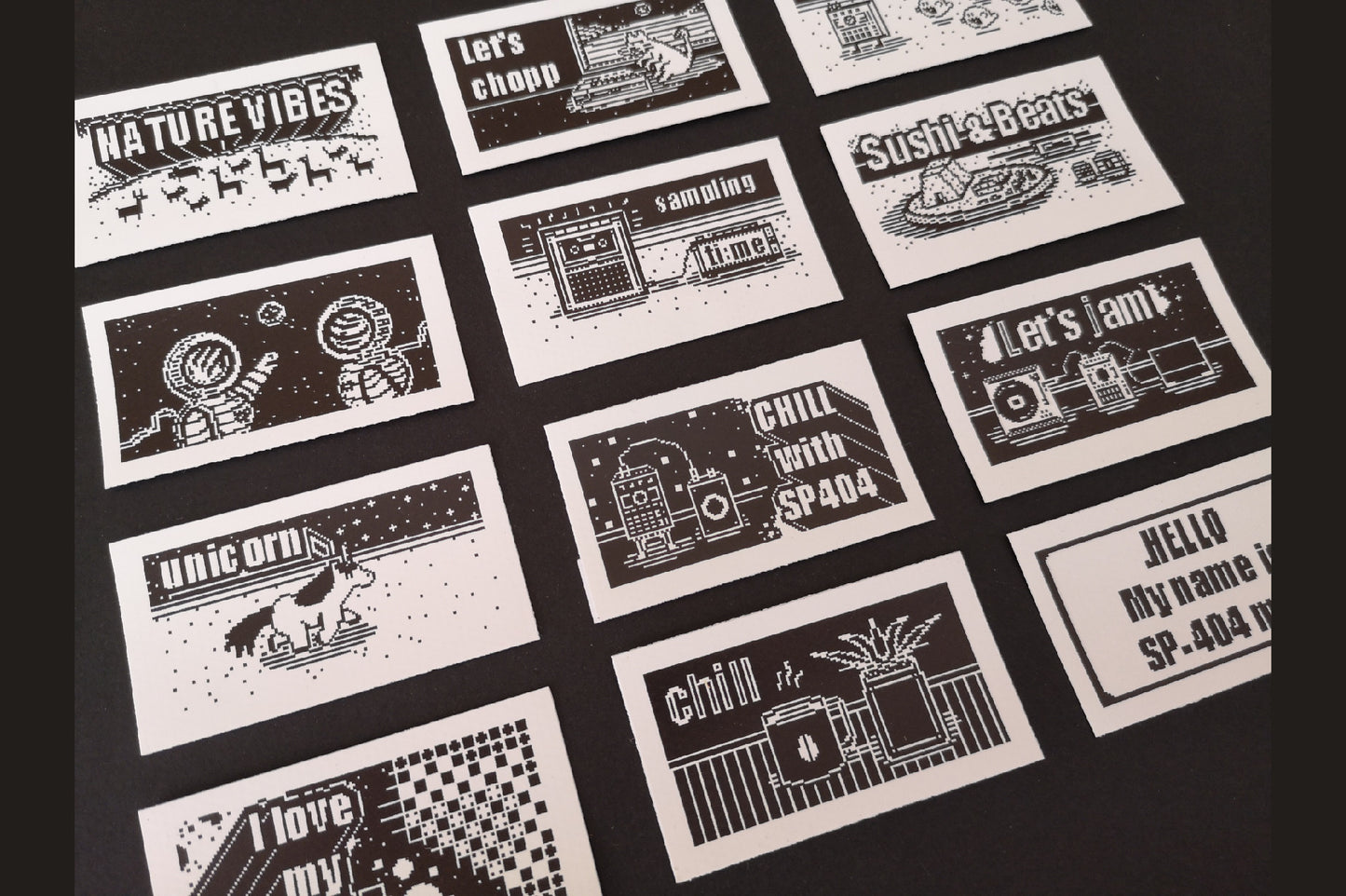 OZO sticker set - Cremacaffe Design