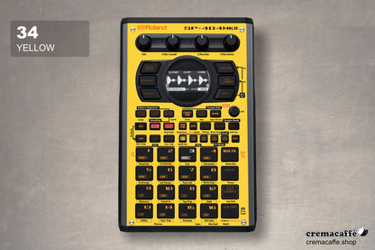 YELLOW - DIY Skin for the Roland SP-404 MK2 by Cremacaffe Design