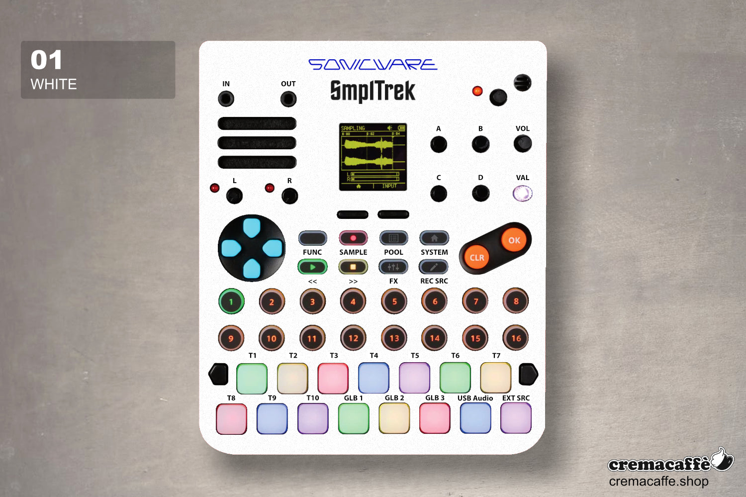 SmplTrek skin - Cremacaffe Design