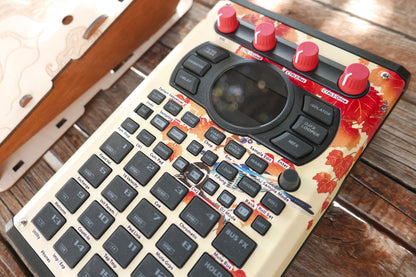 OPUS-SP404 case + stand for the SP-404 MK2 | Cremacaffe Design