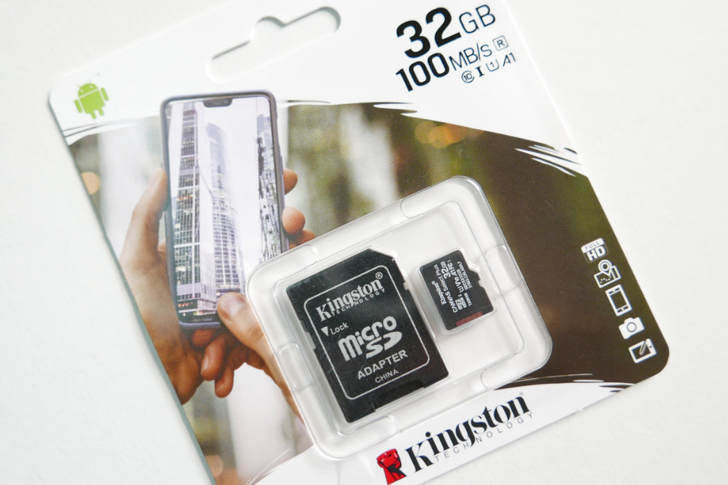 SmplTrek 32GB micro SD Card - Cremacaffè Design