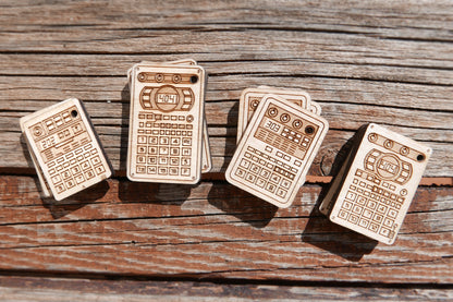 Cremacaffè Design SP-404 Series Wooden Keychains
