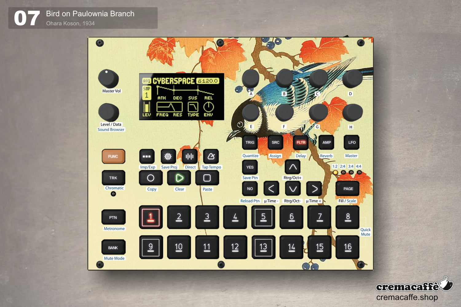 Digitakt Vinyl Skins – Cremacaffè Design