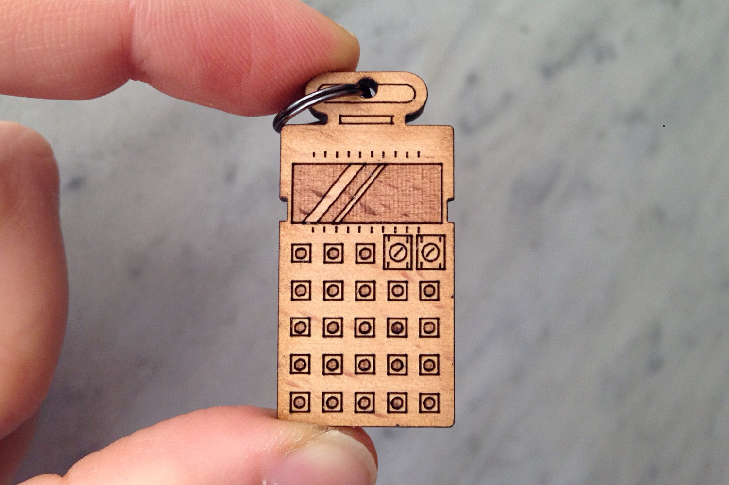 Cremacaffè Pocket Operator Miniature Keychain