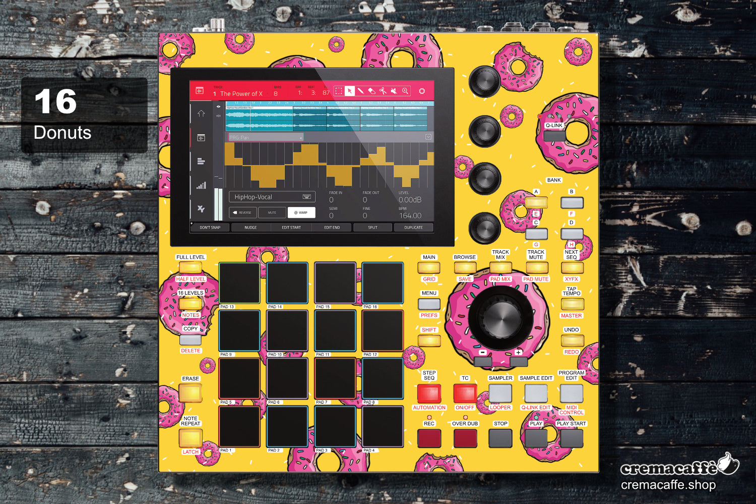 MPC ONE  Skin: Donuts - Cremacaffe Design